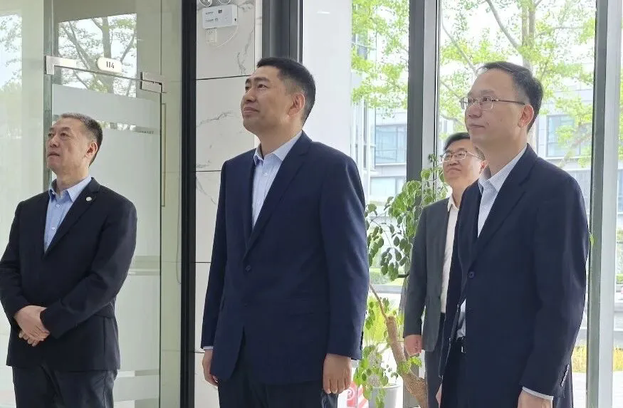 钱雪松到航发通航动力科技（上海）有限公司调研